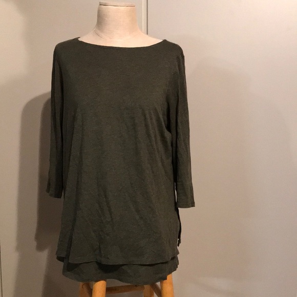 J. Jill Sweaters - Women boat-neck layered tunic!